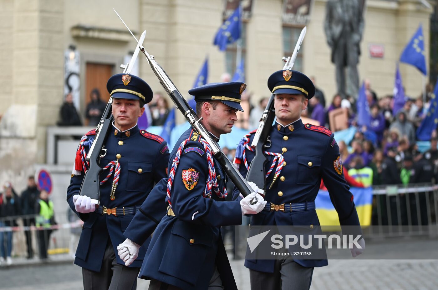 Czech Republic European Political Community Summit Arrival