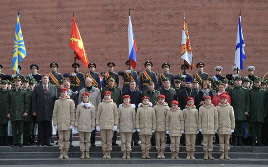 Russia Honor Guard Retirement Ceremony