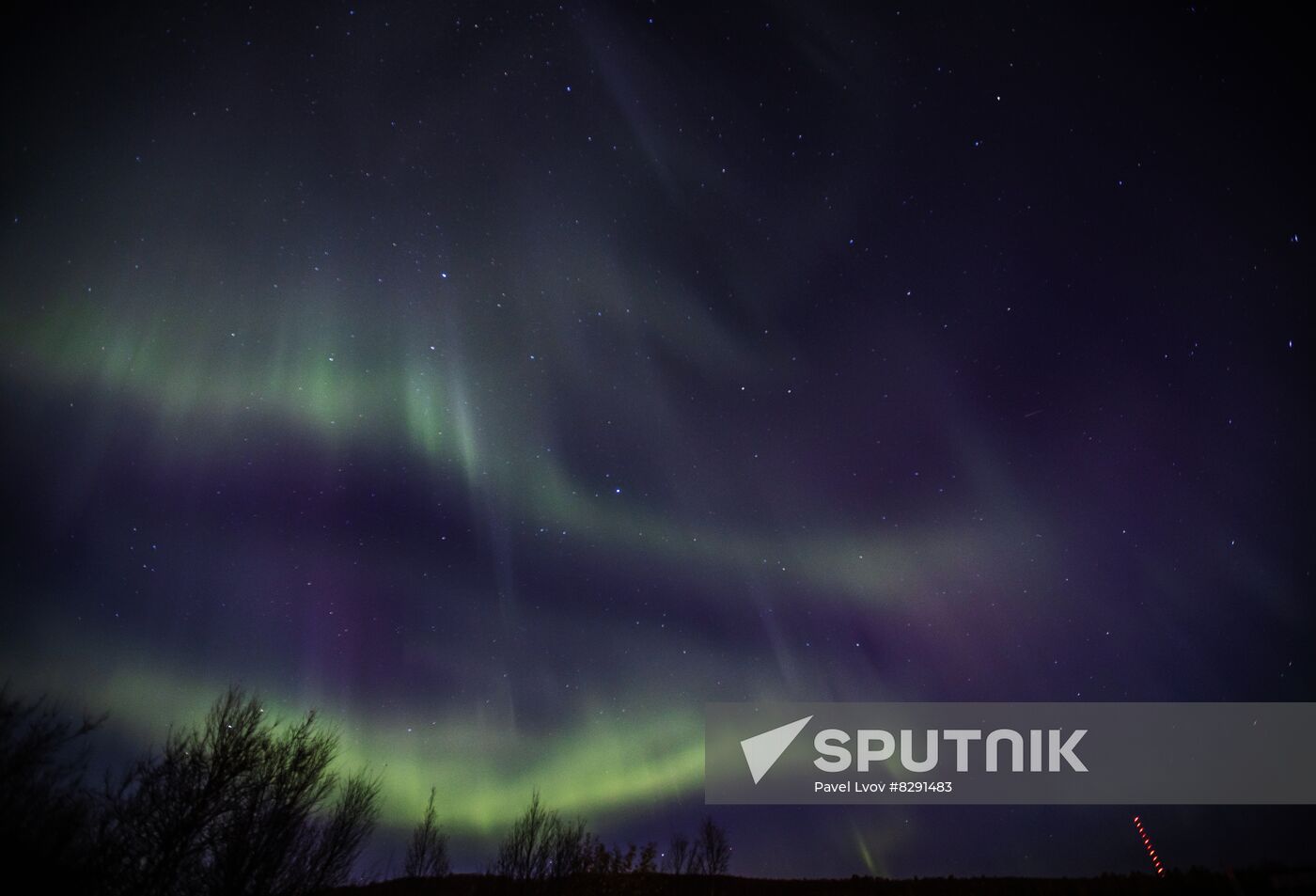 Russia Aurora Borealis