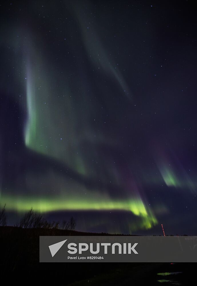 Russia Aurora Borealis