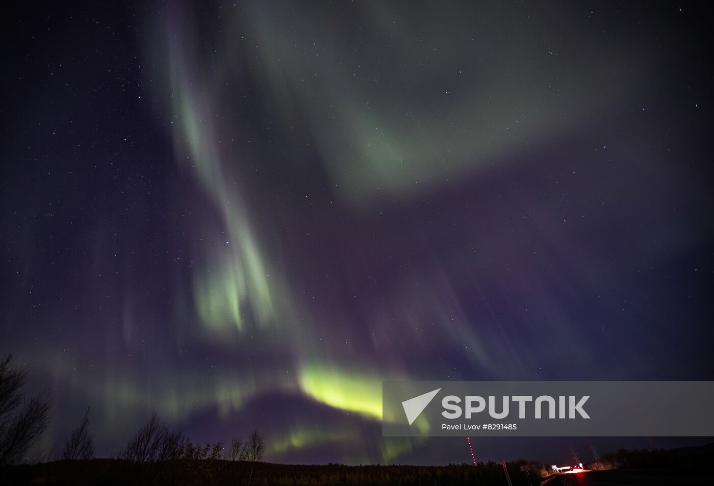 Russia Aurora Borealis
