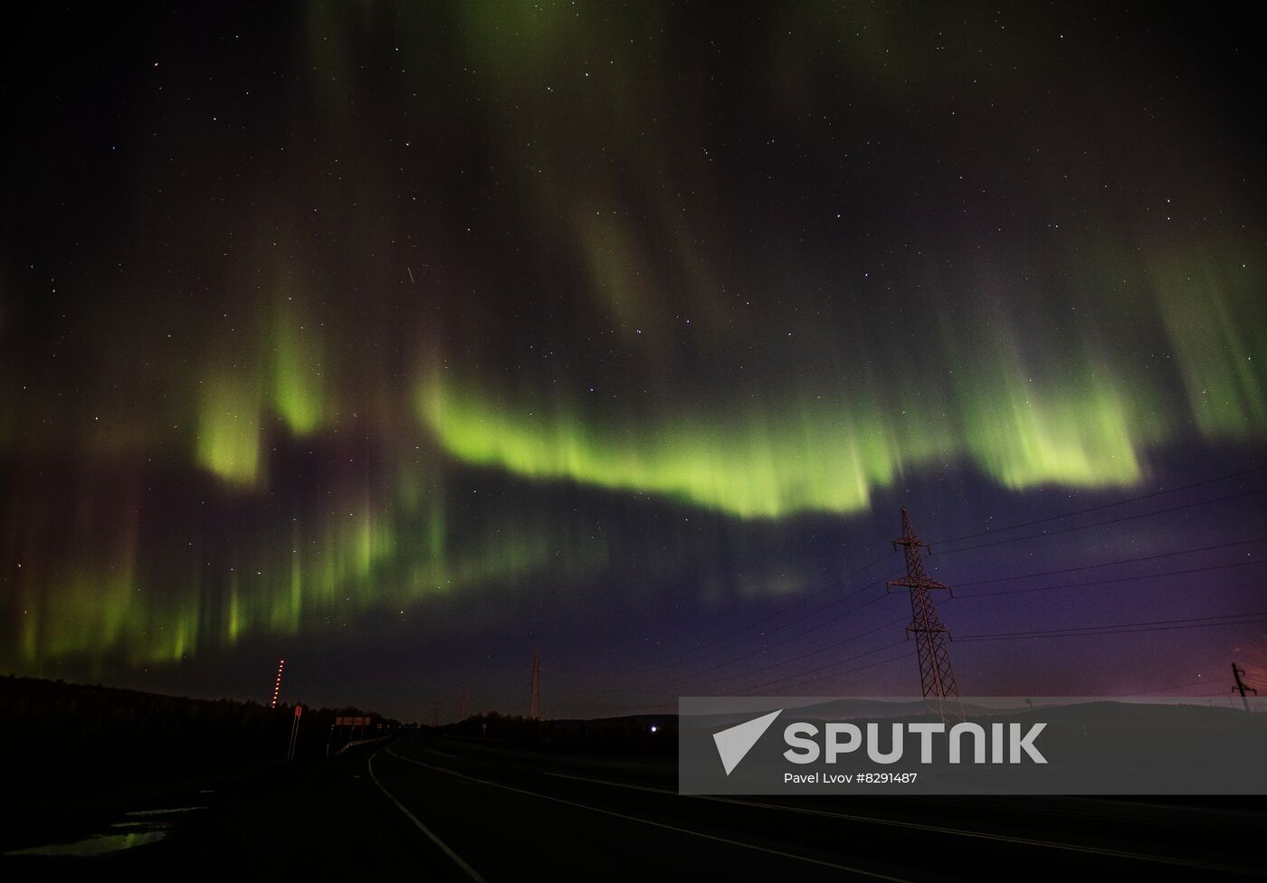 Russia Aurora Borealis