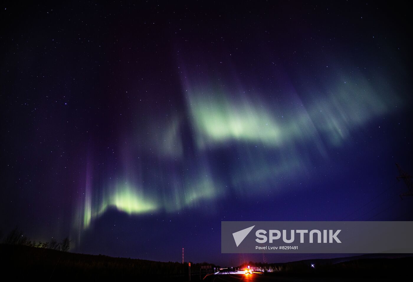 Russia Aurora Borealis