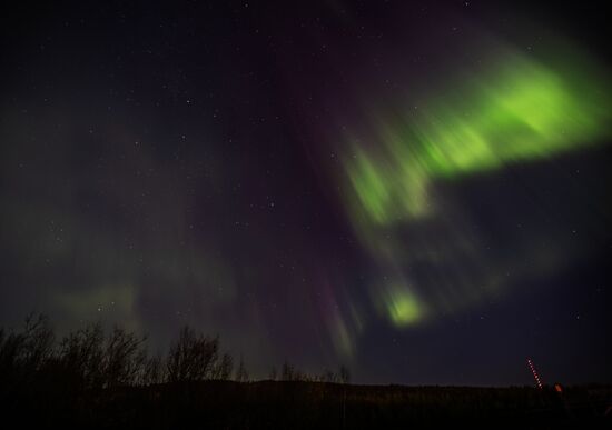Russia Aurora Borealis