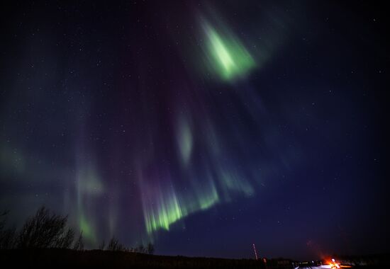 Russia Aurora Borealis