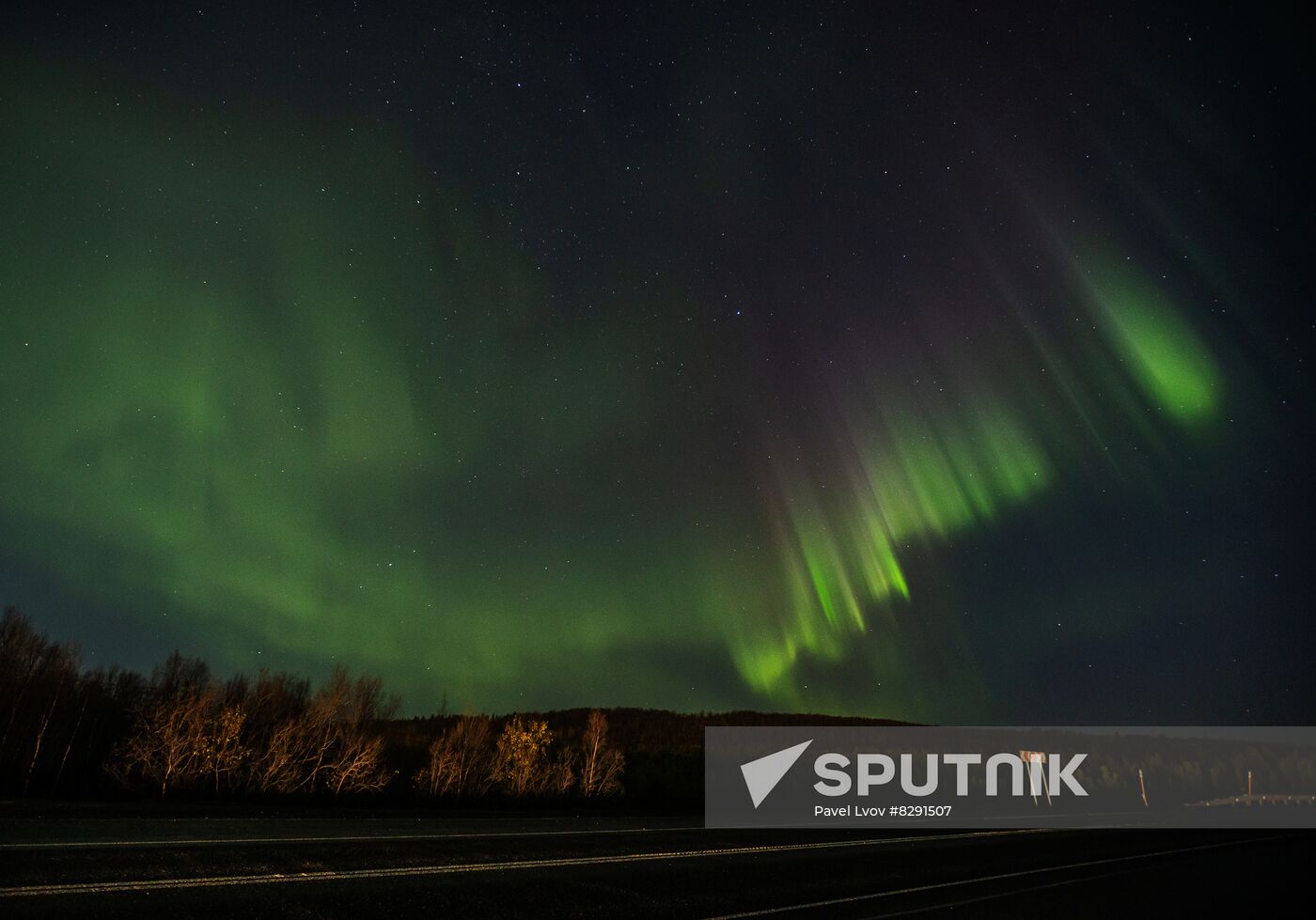 Russia Aurora Borealis