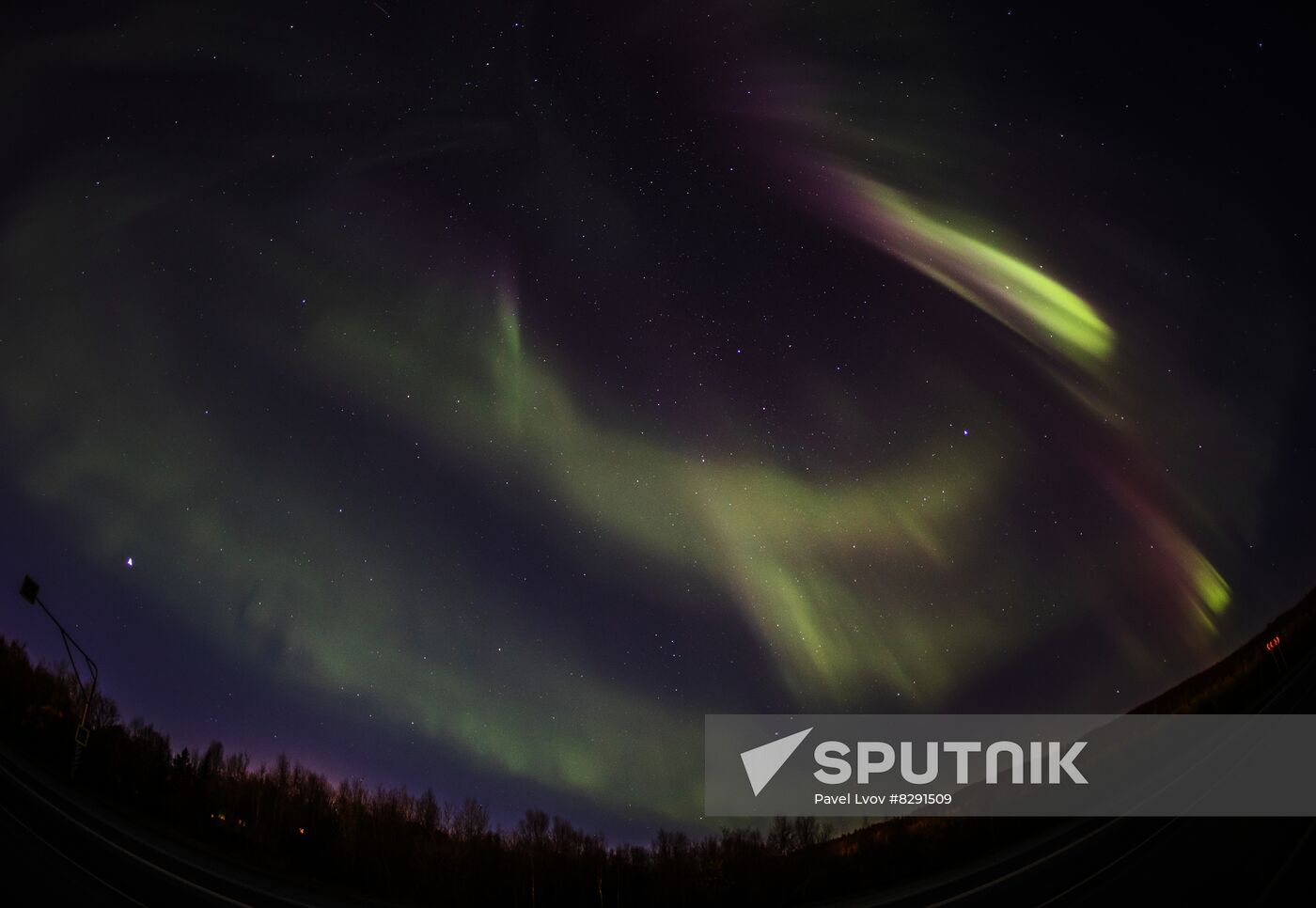 Russia Aurora Borealis