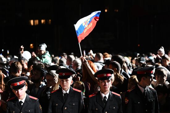 Russia Putin Anniversary Celebration