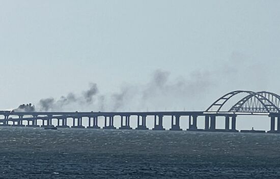 Russia Crimean Bridge Accident