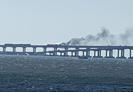 Russia Crimean Bridge Accident