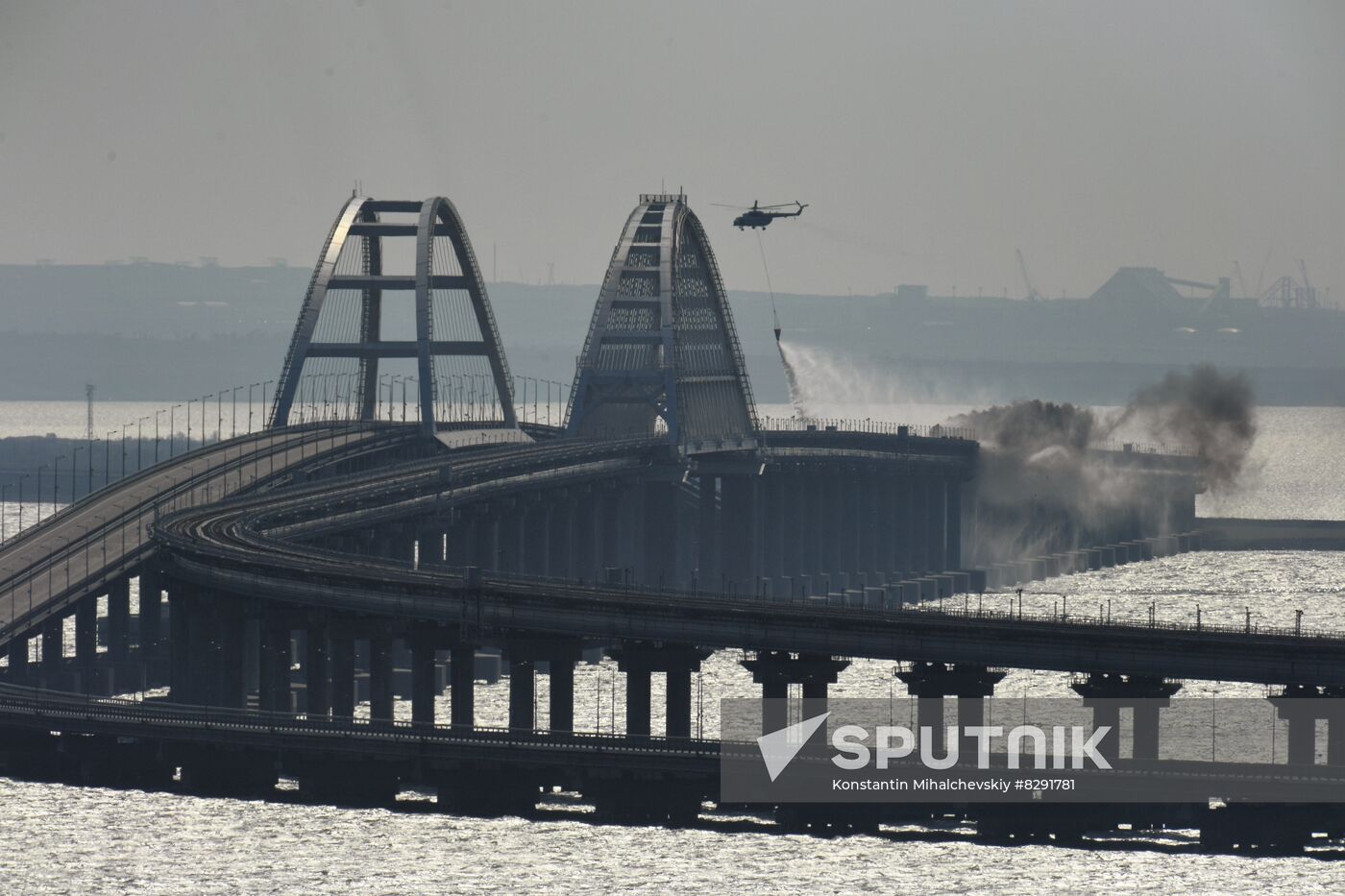 Russia Crimean Bridge Accident