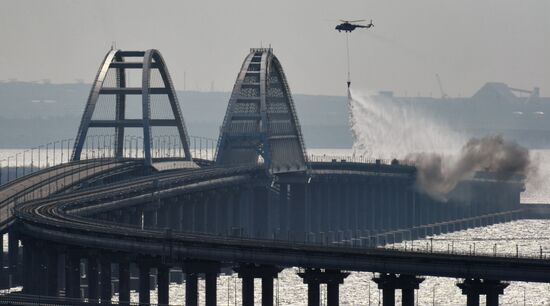 Russia Crimean Bridge Accident