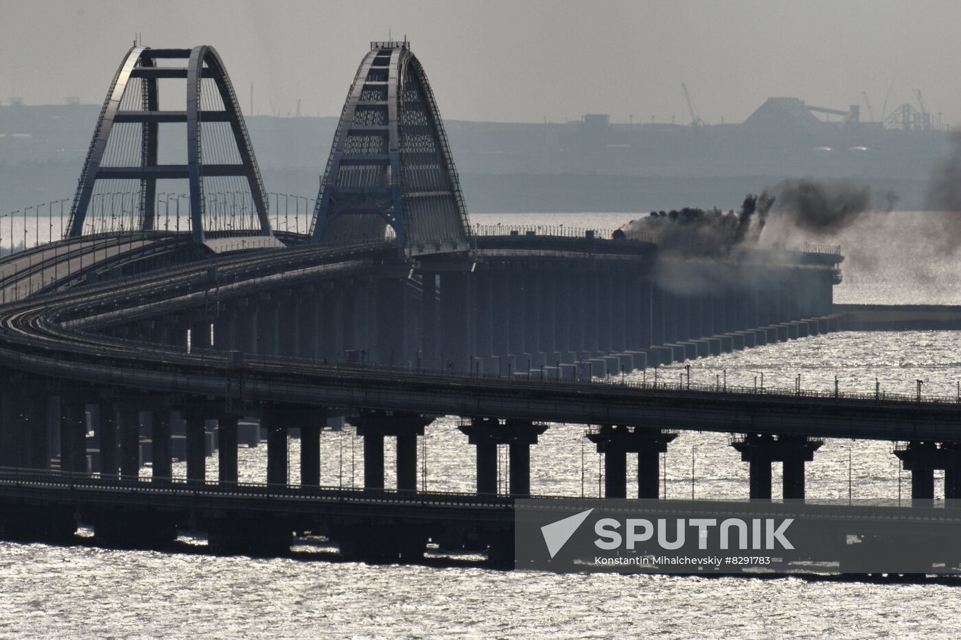 Russia Crimean Bridge Accident