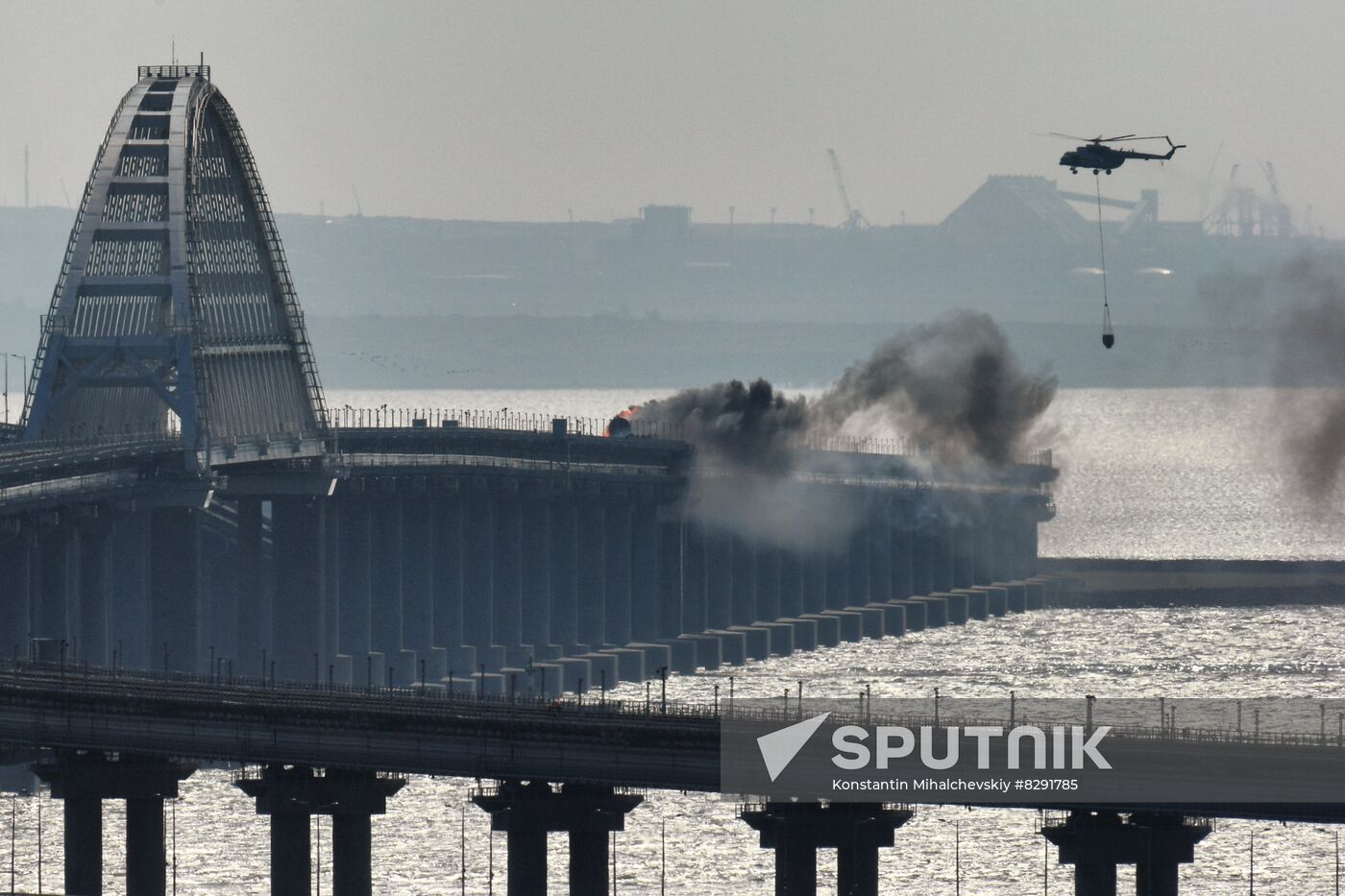 Russia Crimean Bridge Accident