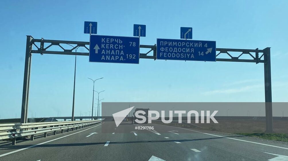 Russia Crimean Bridge Accident Aftermath