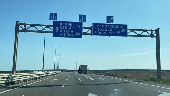 Russia Crimean Bridge Accident Aftermath