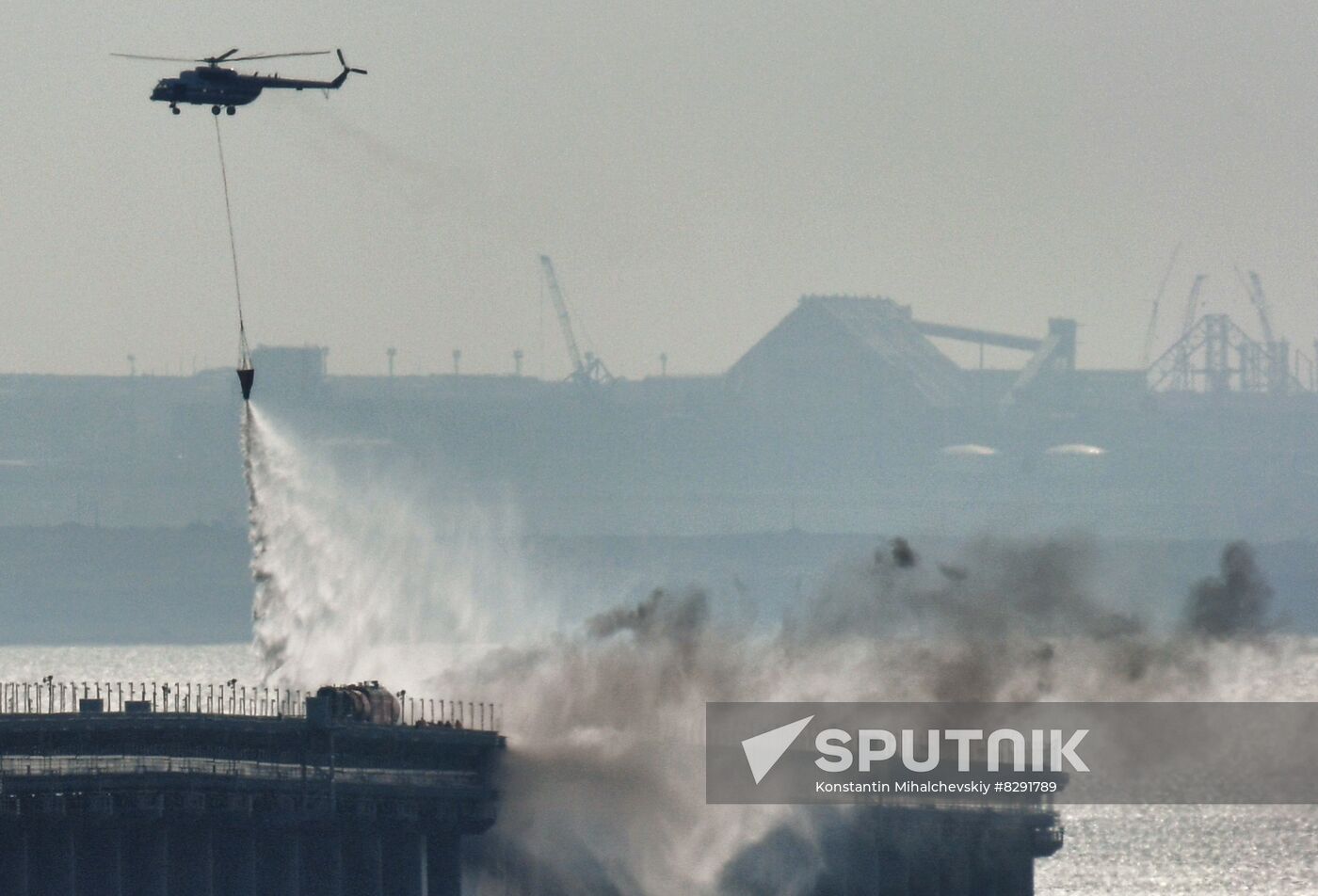 Russia Crimean Bridge Accident