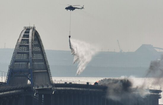 Russia Crimean Bridge Accident