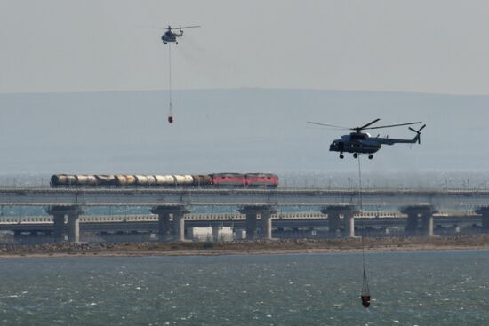 Russia Crimean Bridge Accident