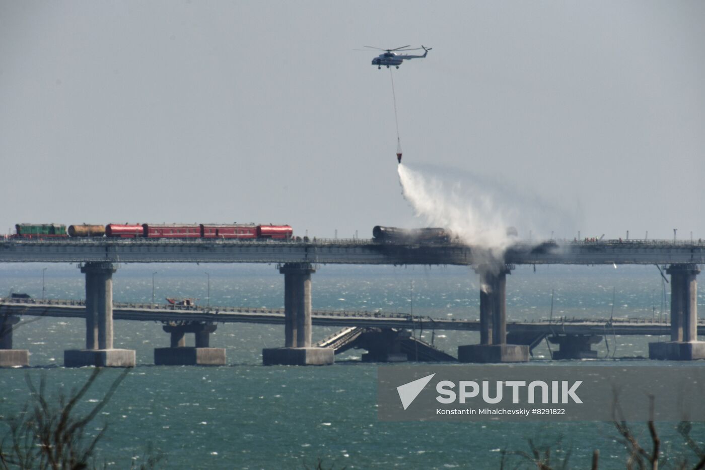 Russia Crimean Bridge Accident