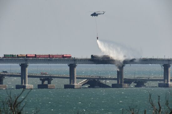 Russia Crimean Bridge Accident