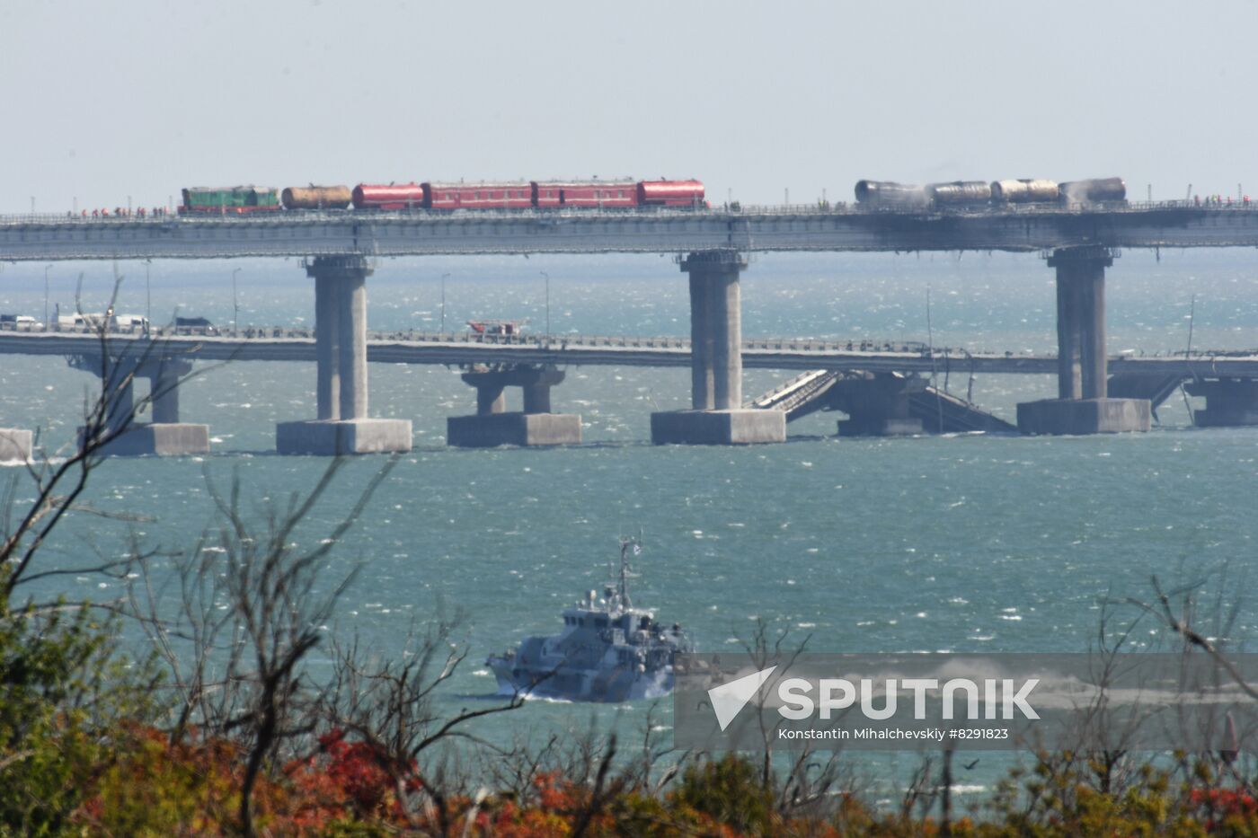 Russia Crimean Bridge Accident