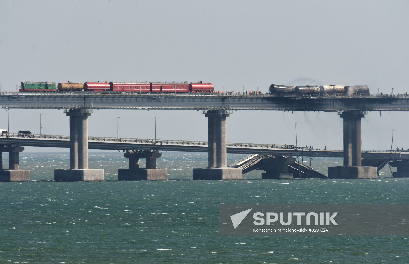 Russia Crimean Bridge Accident