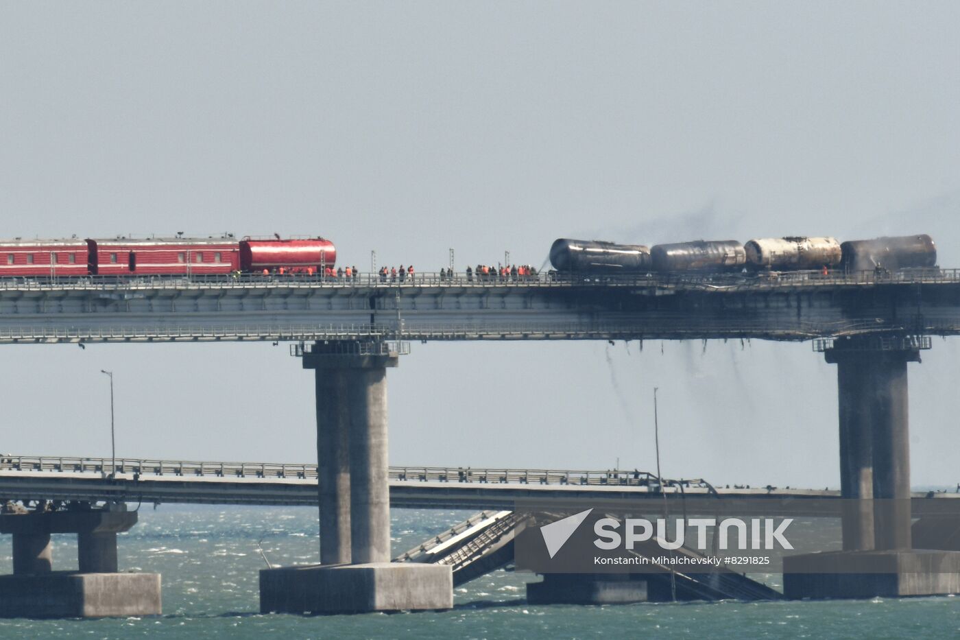 Russia Crimean Bridge Accident