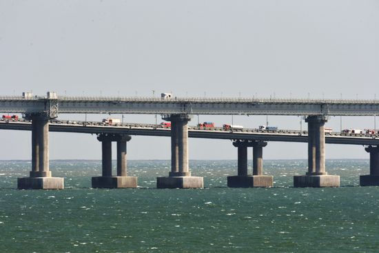 Russia Crimean Bridge Accident