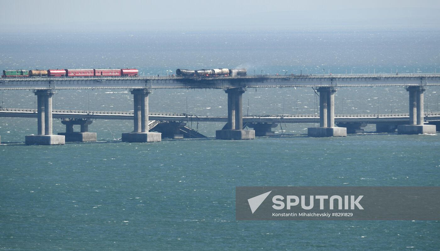 Russia Crimean Bridge Accident