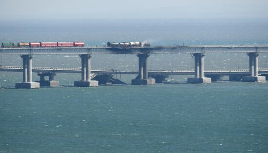 Russia Crimean Bridge Accident