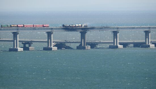 Russia Crimean Bridge Accident