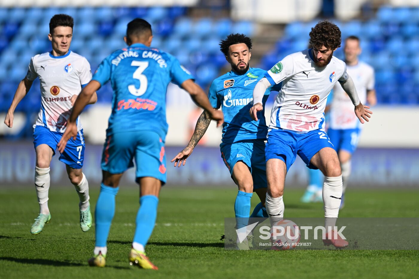 Russia Soccer Premier-League Fakel - Zenit