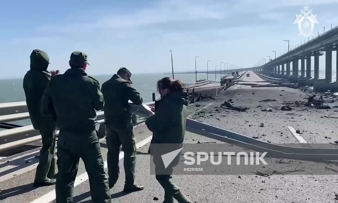 Russia Crimean Bridge Accident