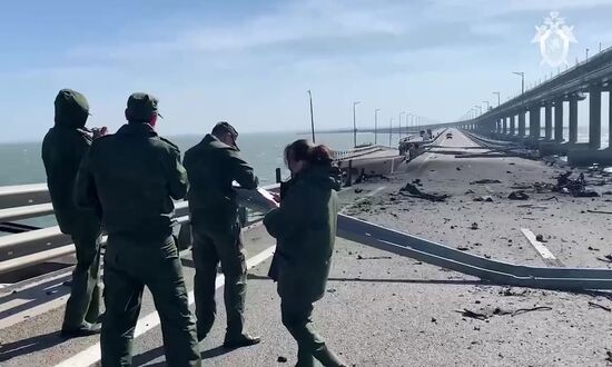 Russia Crimean Bridge Accident
