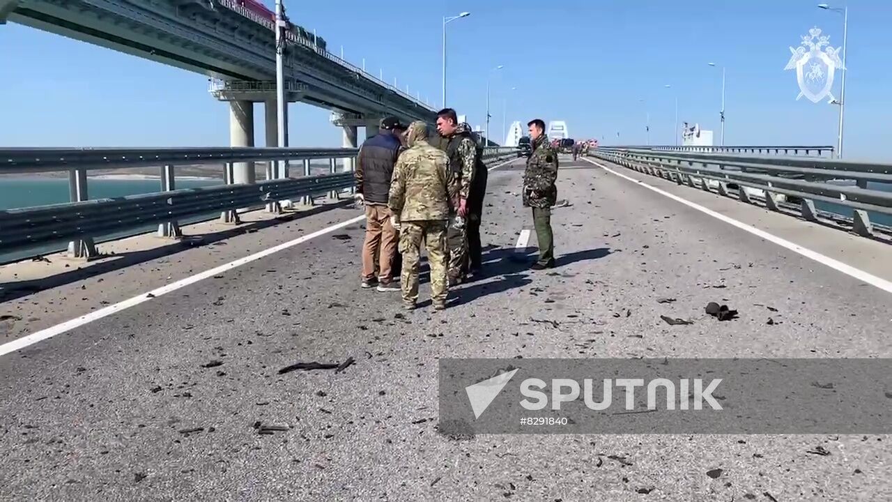 Russia Crimean Bridge Accident