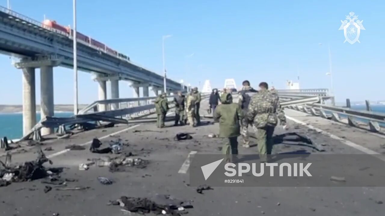 Russia Crimean Bridge Accident