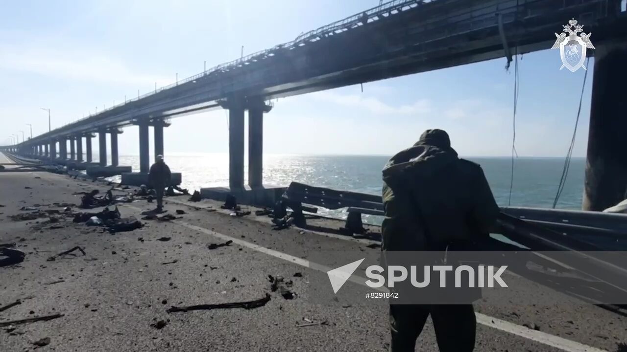 Russia Crimean Bridge Accident