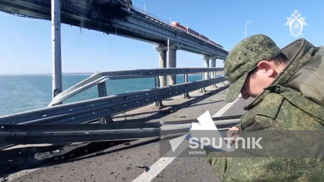 Russia Crimean Bridge Accident