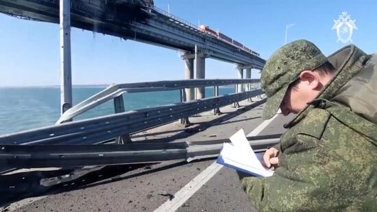Russia Crimean Bridge Accident