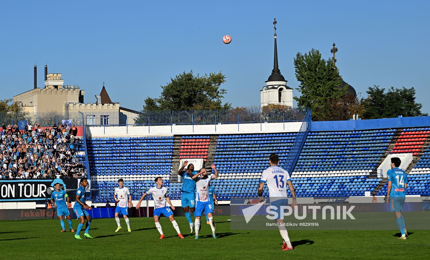 Russia Soccer Premier-League Fakel - Zenit