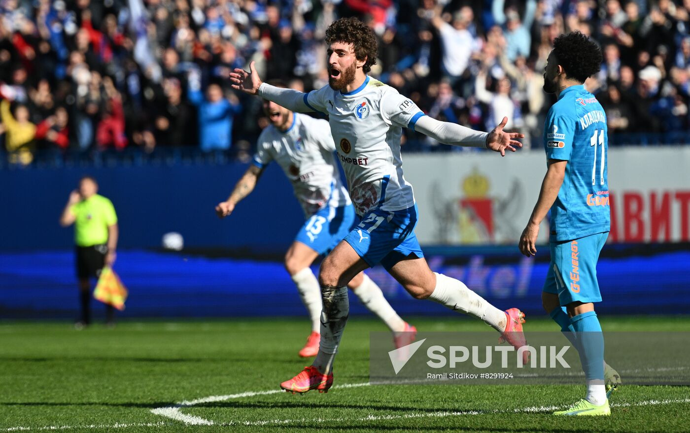 Russia Soccer Premier-League Fakel - Zenit