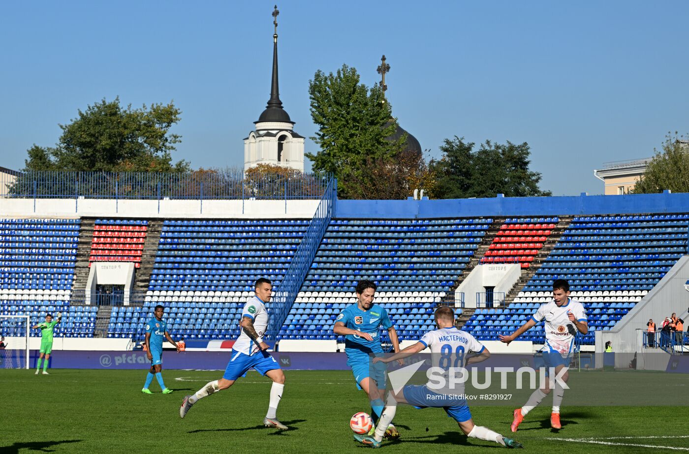 Russia Soccer Premier-League Fakel - Zenit