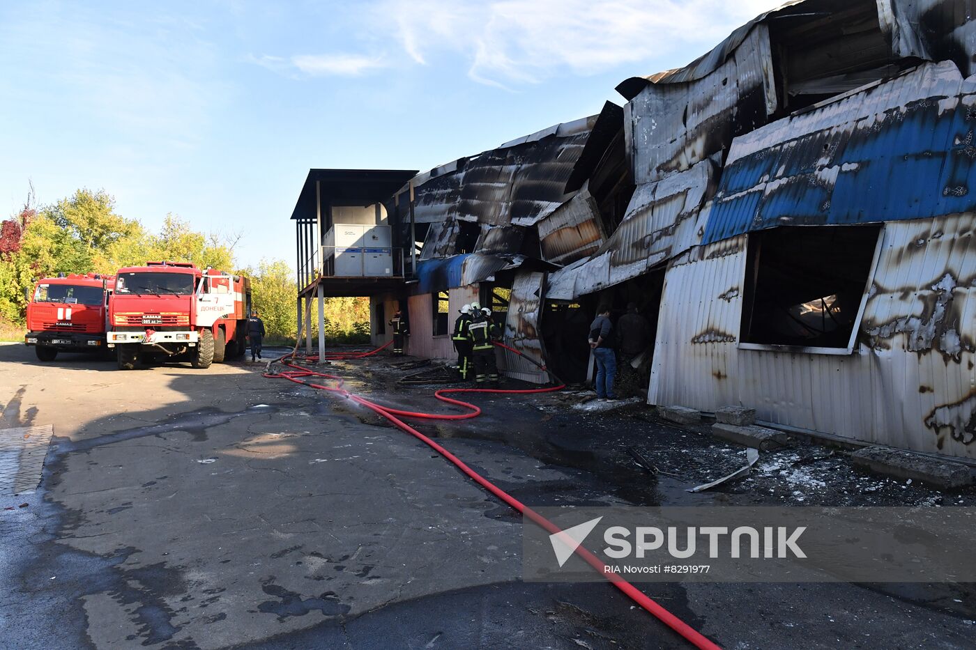 Russia Ukraine Military Operation Shelling