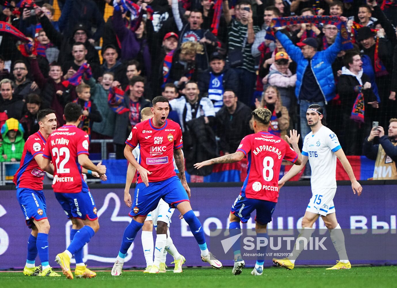 Russia Soccer Premier-League CSKA - Dynamo