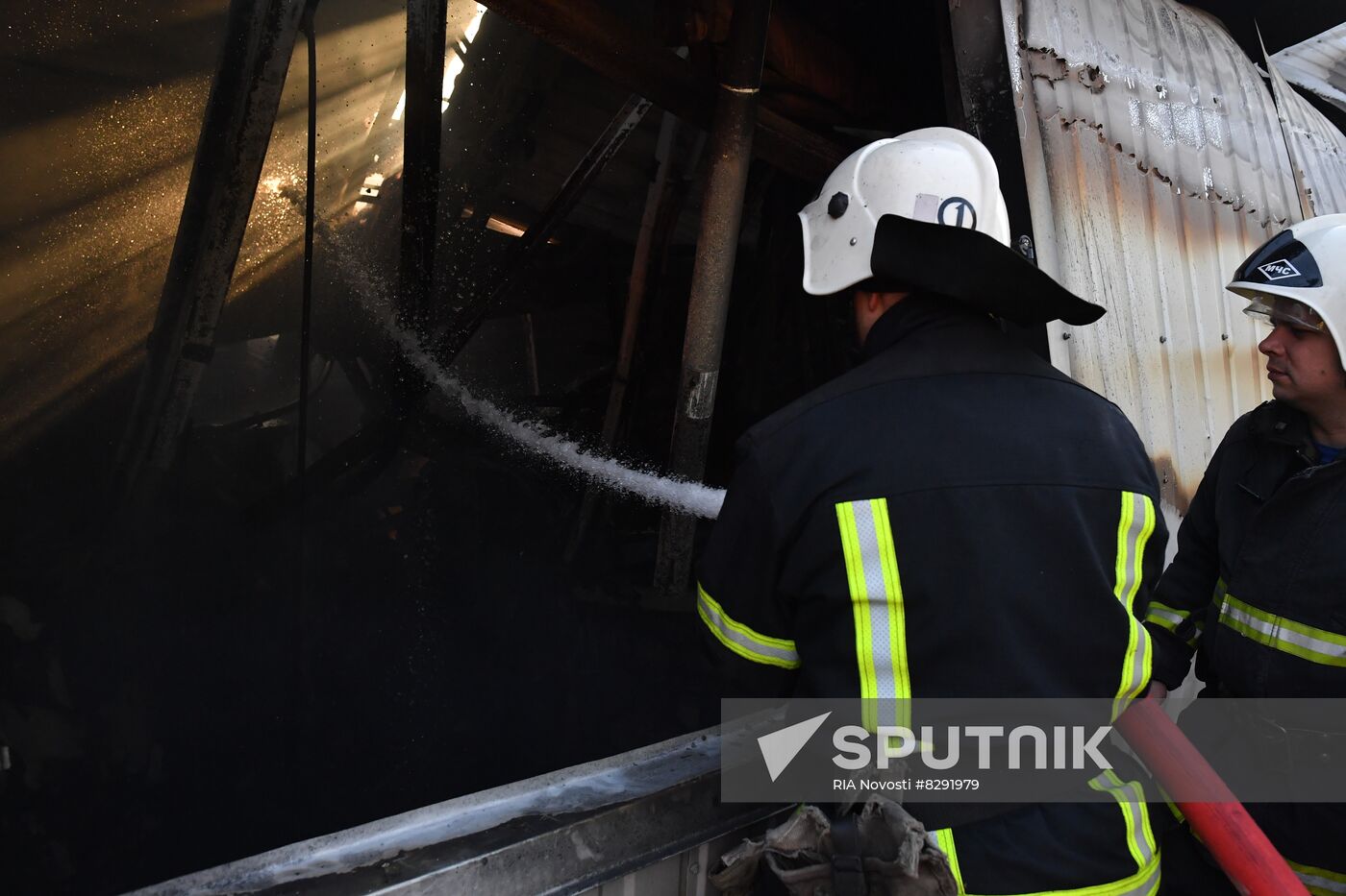 Russia Ukraine Military Operation Shelling