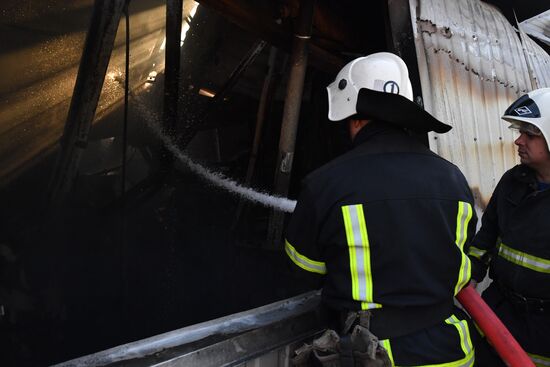 Russia Ukraine Military Operation Shelling
