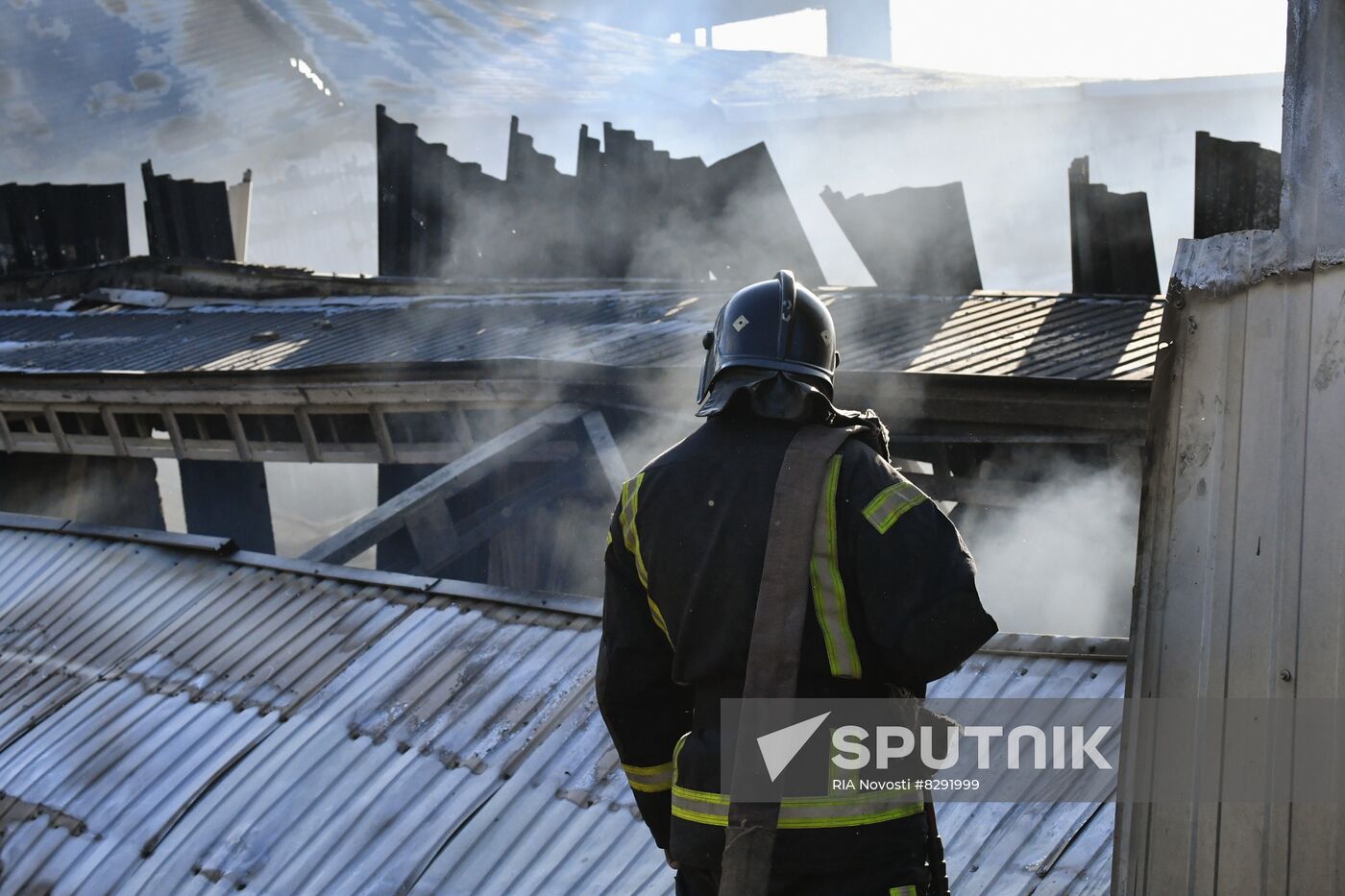 Russia Ukraine Military Operation Shelling