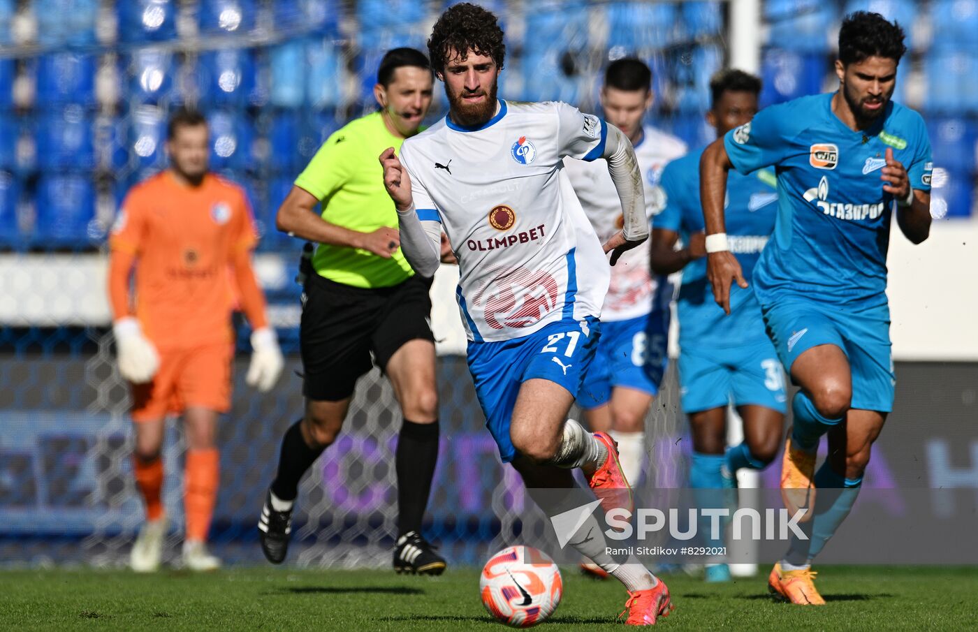Russia Soccer Premier-League Fakel - Zenit