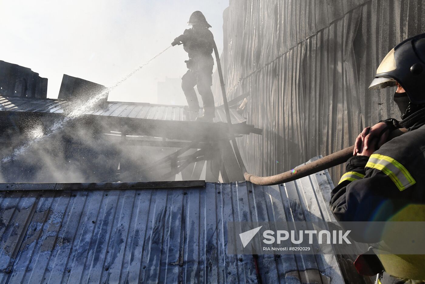 Russia Ukraine Military Operation Shelling